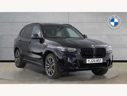Black Used 2024 BMW X3 M Sport SUV | £48,950