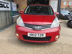 Red Used 2012 Nissan Note N-TEC MPV | £3,650 (Fair price)