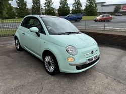 Green Used 2014 Fiat 500 Lounge Hatchback | £7,995 (Expensive)
