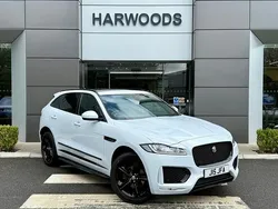 White Used 2020 Jaguar F-Pace Chequered Flag SUV | £26,380 (Fair price)