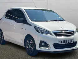 Used 2017 Peugeot 108 GT-line Hatchback | £5,995 (Fair price)