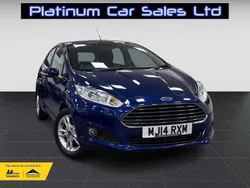 Blue Used 2014 Ford Fiesta Zetec Hatchback | £5,995 (Fair price)