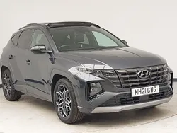 Grey Used 2021 Hyundai Tucson N Line SUV | £21,498 (Expensive)