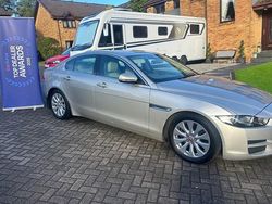 Gold Used 2017 Jaguar XE Prestige Sedan | £8,495 (Fair price)