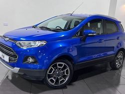 Blue Used 2016 Ford Ecosport Titanium SUV | £4,995 (Fair price)