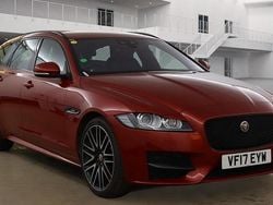 Red Used 2017 Jaguar XF Sportbrake R-Sport Estate | £12,250 (Good price)