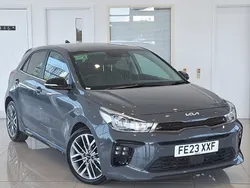 Grey Used 2023 Kia Rio 4 Hatchback | £18,798 (Fair price)