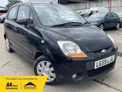 Black Used 2009 Chevrolet Matiz SE Hatchback | £1,495 (Super price)