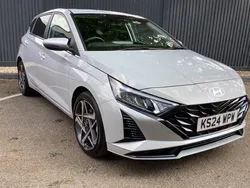 Grey Used 2024 Hyundai i20 Ultimate Hatchback | £19,145 (Fair price)
