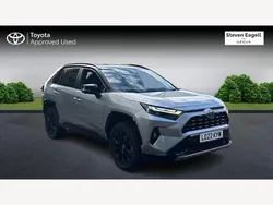 Silver Used 2022 Toyota RAV4 Hybrid SUV | £31,369 (Expensive)