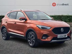 Metallic hoxton orange Used 2024 MG ZS Exclusive Sedan | £14,500 (Fair price)