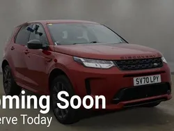 Red Used 2021 Land Rover Discovery Sport R-Dynamic SUV | £21,990 (Super price)