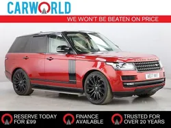 Red Used 2017 Land Rover Range Rover Vogue SUV | £20,036 (Super price)