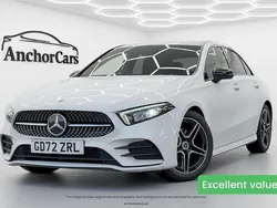 White Used 2022 Mercedes A200 Executive Hatchback | £20,495 (Fair price)