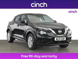 Black Used 2021 Nissan Juke Visia SUV | £11,099 (Good price)