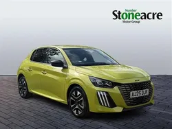 Yellow New 2025 Peugeot 208 Allure Hatchback | £25,995