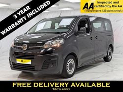Black Used 2021 Vauxhall Vivaro Edition Van | £20,195