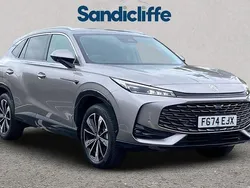 Metallic sterling silver Used 2024 MG HS Trophy SUV | £21,700