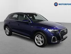 Blue Used 2021 Audi Q5 S-Line SUV | £30,349 (Fair price)
