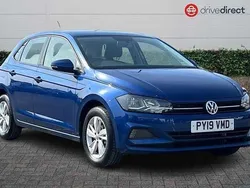 Blue Used 2019 VW Polo SE Hatchback | £13,584 (Good price)