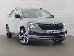 Grey Used 2024 Skoda Karoq SportLine SUV | £28,498 (A bit pricey)