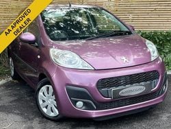 Mauve/purple Used 2013 Peugeot 107 Active Hatchback | £4,485 (A bit pricey)