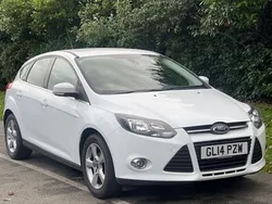 White Used 2014 Ford Focus Zetec Hatchback | £4,850 (Fair price)