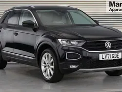Black Used 2021 VW T-Roc SEL SUV | £20,563 (Fair price)