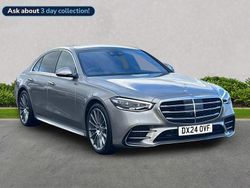 Silver Used 2024 Mercedes S500 AMG Line Premium Sedan | £75,852