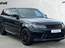 Metallic portofino blue Used 2021 Land Rover Range Rover Sport Autobiography Dynamic SUV | £31,884 (Fair price)