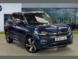 Blue Used 2022 VW T-Cross R-line SUV | £21,318 (Fair price)