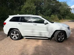 White Used 2014 Jeep Grand Cherokee Overland SUV | £9,495 (Fair price)