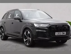 Black Used 2022 Audi SQ7 Black Edition SUV | £55,538 (Fair price)