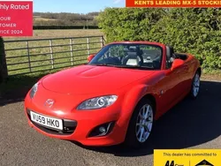 True red Used 2009 Mazda MX5 Inclusive Cabriolet | £6,695 (Fair price)