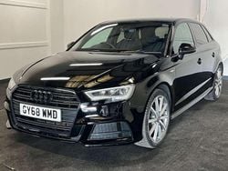Black Used 2018 Audi A3 Sportback Black Edition Hatchback | £14,350 (Fair price)