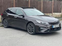 Brown Used 2018 Kia Optima GT-Line S Estate | £8,995 (Good price)