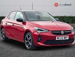 Red Used 2022 Vauxhall Corsa Ultimate Hatchback | £14,099 (Fair price)