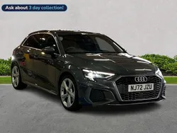 Grey Used 2022 Audi A3 S-Line Hatchback | £20,588 (A bit pricey)