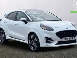 White Used 2021 Ford Puma ST-Line X Hatchback | £15,599 (Fair price)