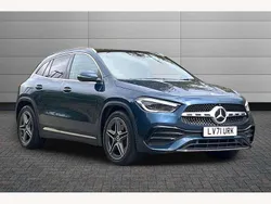 Blue Used 2021 Mercedes GLA250 AMG Line Premium Plus SUV | £26,990 (Fair price)