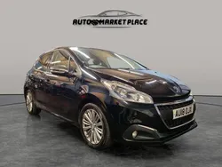 Black Used 2018 Peugeot 208 Allure Hatchback | £4,700 (Fair price)