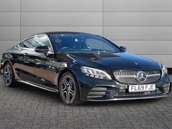 Black Used 2019 Mercedes C300 AMG line Coupe | £17,790 (Good price)