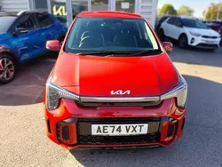 Blaze red Used 2024 Kia Picanto GT-Line Hatchback | £16,995 (A bit pricey)