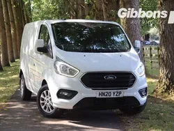 White Used 2020 Ford Transit Custom Limited | £18,204 (Expensive)