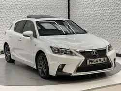 White Used 2015 Lexus CT200h Sport Line Hatchback | £10,150 (Fair price)