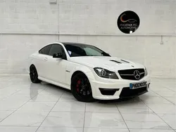 White Used 2014 Mercedes C63 AMG Edition Coupe | £38,399