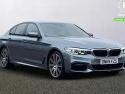 Blue Used 2019 BMW 530e M Sport Sedan | £20,799 (Fair price)