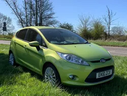 Green Used 2010 Ford Fiesta Titanium Hatchback | £2,195 (Fair price)