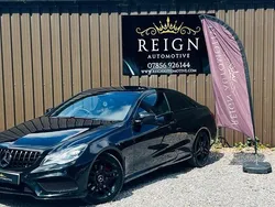 Black Used 2013 Mercedes E220 AMG Coupe | £7,490 (Fair price)