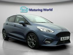Blue Used 2019 Ford Fiesta ST-Line Hatchback | £9,896 (Fair price)